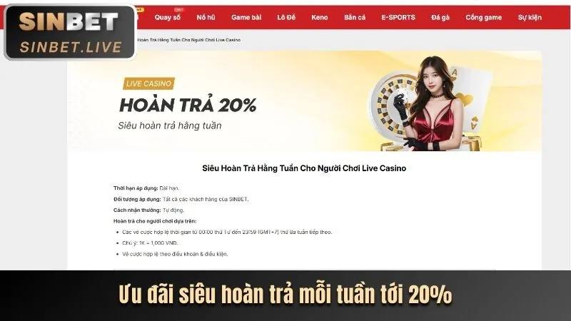 Khuyến mãi casino Sodo Chính Thức